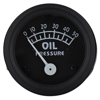 Oil Pressure Gauge (0-50 PSI)