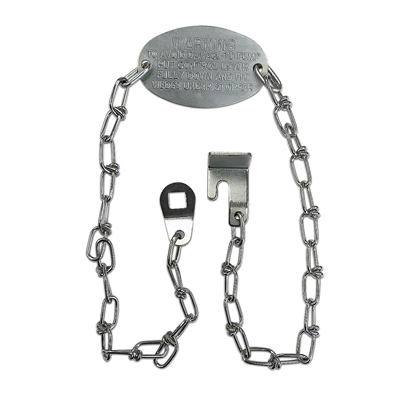 Drawbar Safety Chain, Ford: 2N, 8N, 9N, NAA, Jubilee, Ferguson: TE20, TO20, TO30