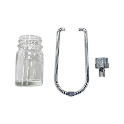 Glass Bowl with Bail Assembly, D4NN9162A, D4NN9C297A, Ford 2000 3-cyl, 2600, 2610, 3000, 3600, 3610, 4000 3-cyl., 4600, 4610, 5000, 6600
