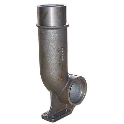 Exhaust Elbow, IH 1026, 1256, 1456, 670034C1