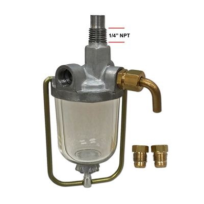 All Fuel Sediment Bowl Assembly