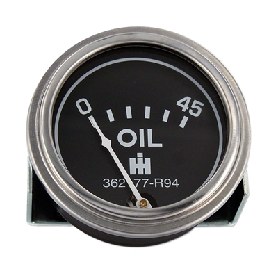 Oil Pressure Gauge (45 PSI) - Dash mounted