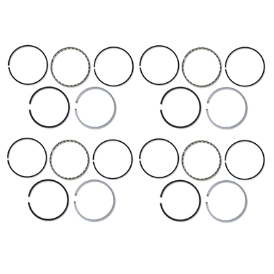 Piston Ring Set 4-Cylinder 2.665" bore 0.040" overbore