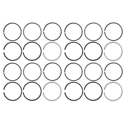 Piston Ring Set 4-Cylinder 3-1/8" overbore