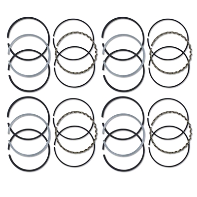 Piston Ring Set 4-Cylinder 3.375" (3-3/8") standard bore