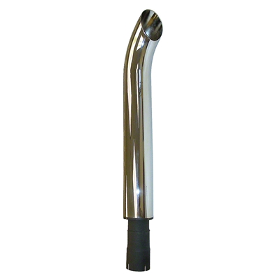 Chrome Exhaust Stack, IH 1026, 1066, 1206, 1256, 1456, 1466, 1566, 4166, 4366, 4386