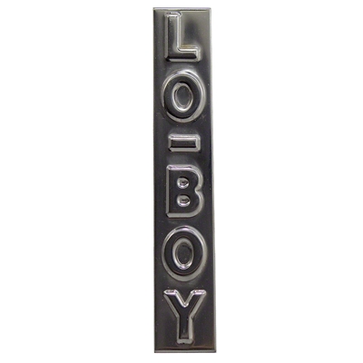 Loboy Vertical Side Emblem