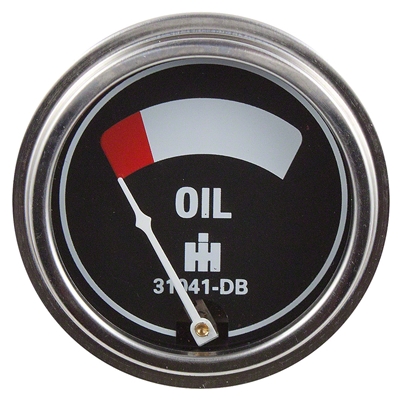 Oil Pressure Gauge (0-45 PSI) - Engine mounted