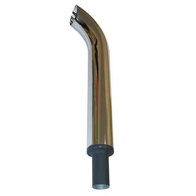 Chrome Exhaust Stack with bend