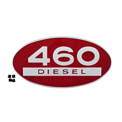 Side Emblem Farmall 460 Diesel, 369121R1