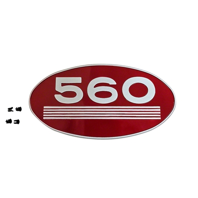Side Emblem Farmall / IH 560 Gas, 369127R1