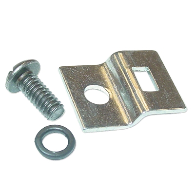 Distributor Cap Spring Clip Bracket & Screw With Lock Washer