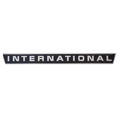 International Emblem -- Side Tractor Emblem Fits IH 756, 856, 1256 & More