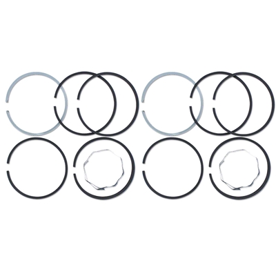 Piston Ring Set 2-Cylinder, John Deere Styled B, 50, 4-11/16" standard bore