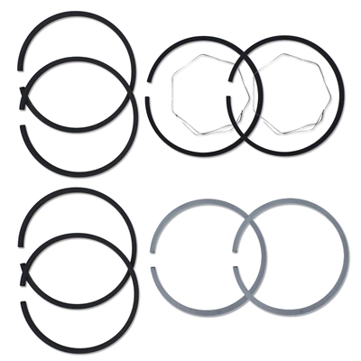Piston Ring Set 2-Cylinder Styled B, 0.045" overbore, 4.545" bore