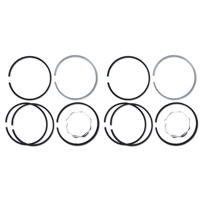 Piston Ring Set 2-Cylinder, John Deere Styled B, 50, 0.090" overbore 4.777" bore