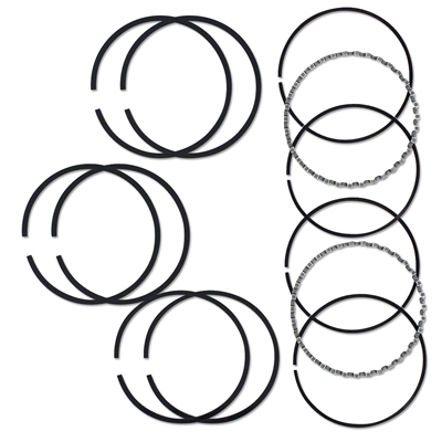 Piston Ring Set 2-Cylinder John Deere 420, 430, 0.045" overbore 4.295" bore