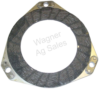 PULLEY CLUTCH DISC WITH BONDED LINING