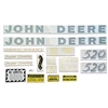 Vinyl Die Cut Decal Set for John Deere 520 Gas