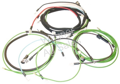 Restoration Quality Wiring Harness for tractors using 2 wire cut-out relay