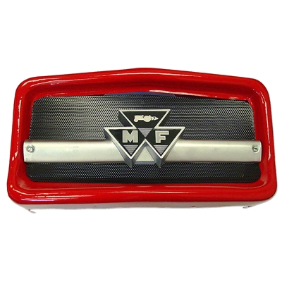 Steel Nose Cone With Screen & Emblem