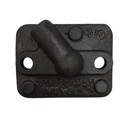 Hydraulic Lift Cover Valve Block Off Plate, MF 180908M1