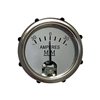 Restoration Quality Ammeter with stainless steel bezel