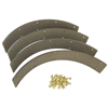 Brake Lining Kit With Rivets (Set Of 4)