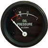 Oil Pressure Gauge (0-55 PSI) - Dash mounted Black Face