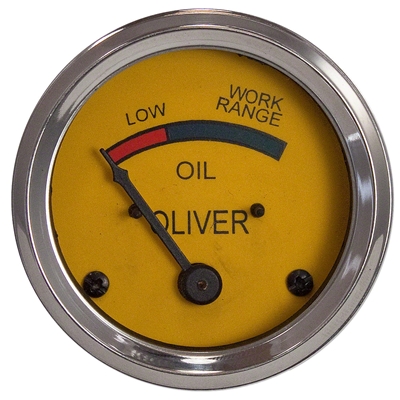Oil Pressure Gauge (0-25 PSI) - Dash mounted