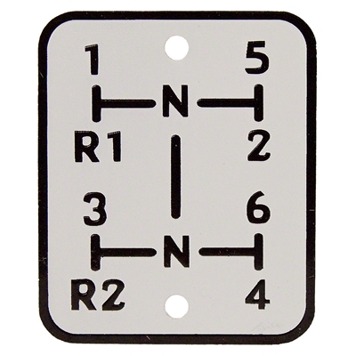 Shift Pattern Plate