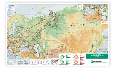 Map | Oil and Gas Map of Eastern Europe & the FSU