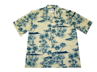 Bulk A385BL Hawaiian shirt