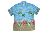 Bulk H467BL Hawaiian shirt