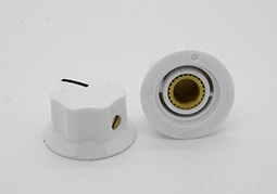 Extra-Large Fluted MXR Knob in White