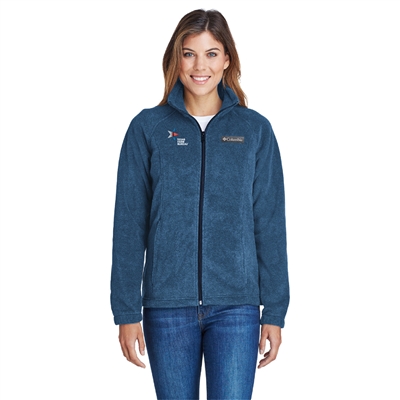 LADIES COLUMBIA BENTON SPRINGS FULL ZIP FLEECE JACKET