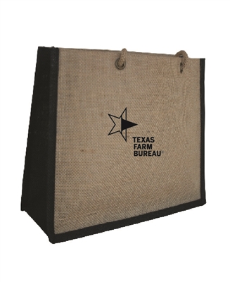 COUNTY JUTE TOTE