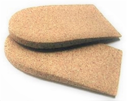 1/4" Medical-Grade Rubber Cork Heel Lifts