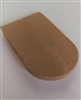 8-Degree Natural Rubber Cork Heel Wedge