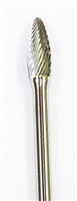 SC40 Carbide Burr 1/4 inch Shank