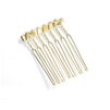 Gold Comb Adapter with Loops for for Brooches or Veils  - 1 1/8" Wide<br>3253HP-G