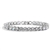 Glamorous Silver Rhodium Bridal or Prom Tennis Bracelet in 6" Petite Size<br>4127B-S-6