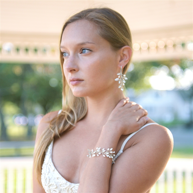Best-Selling Handmade Bridal Earrings with Marquis Crystals and Freshwater  Pearls - Mariell Bridal Jewelry & Wedding Accessories