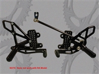 Vortex Rearsets Honda CBR600RR 07-14