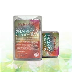 Nutra-LiftÂ® Conditioning SHAMPOO & BODY BAR with travel case 6 oz