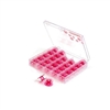 Janome 200277062 Pink Bobbins in Display Case