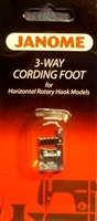 Janome 3-Way Cording Foot