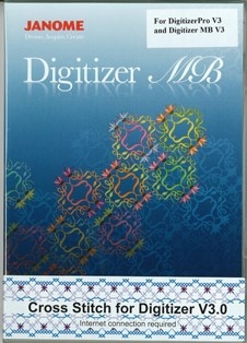 Janome 254736005 Cross Stitch for Digitizer V3.0