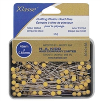 Klasse' 3010166 Quilting Plastic Head Pins