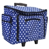 VIVACE Sewing Machine Trolley - Blue Polka Dots